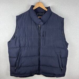 ROCK RIVER TRADING BLACK INSULATED PUFFER VES ZIP POCKETS LINER, 4 XLT